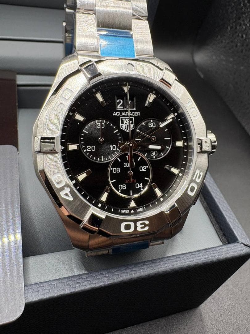 【新品未使用】タグホイヤーアクアレーサー CAY1110.BA0927