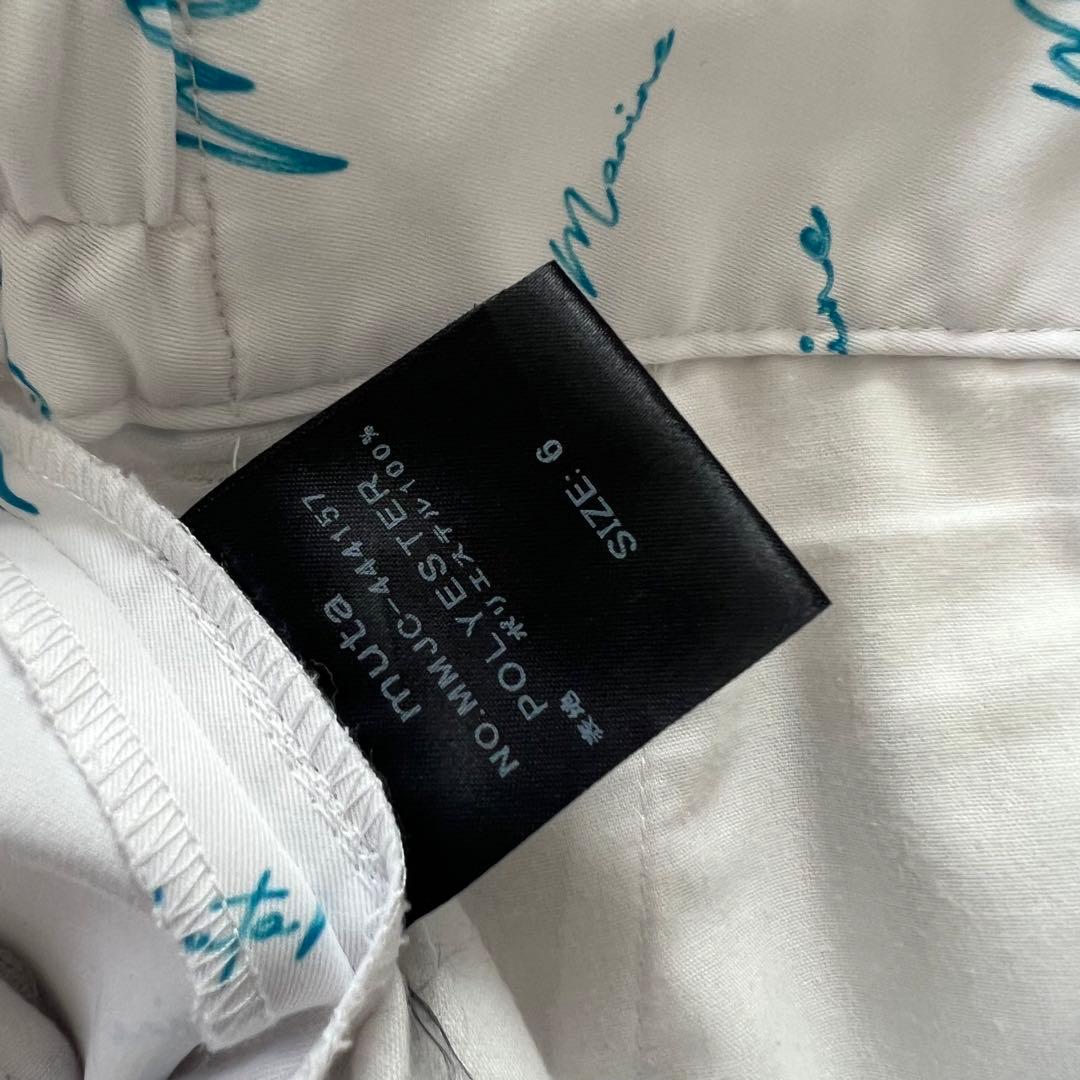 muta MARINE ムータマリン　カーシブロゴ　スラックスパンツ メンズ