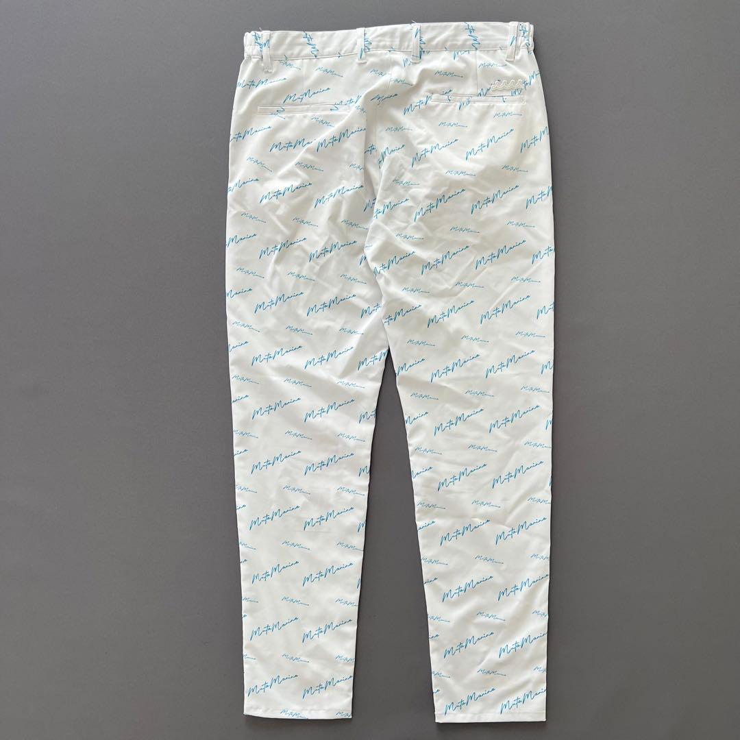 muta MARINE ムータマリン　カーシブロゴ　スラックスパンツ メンズ