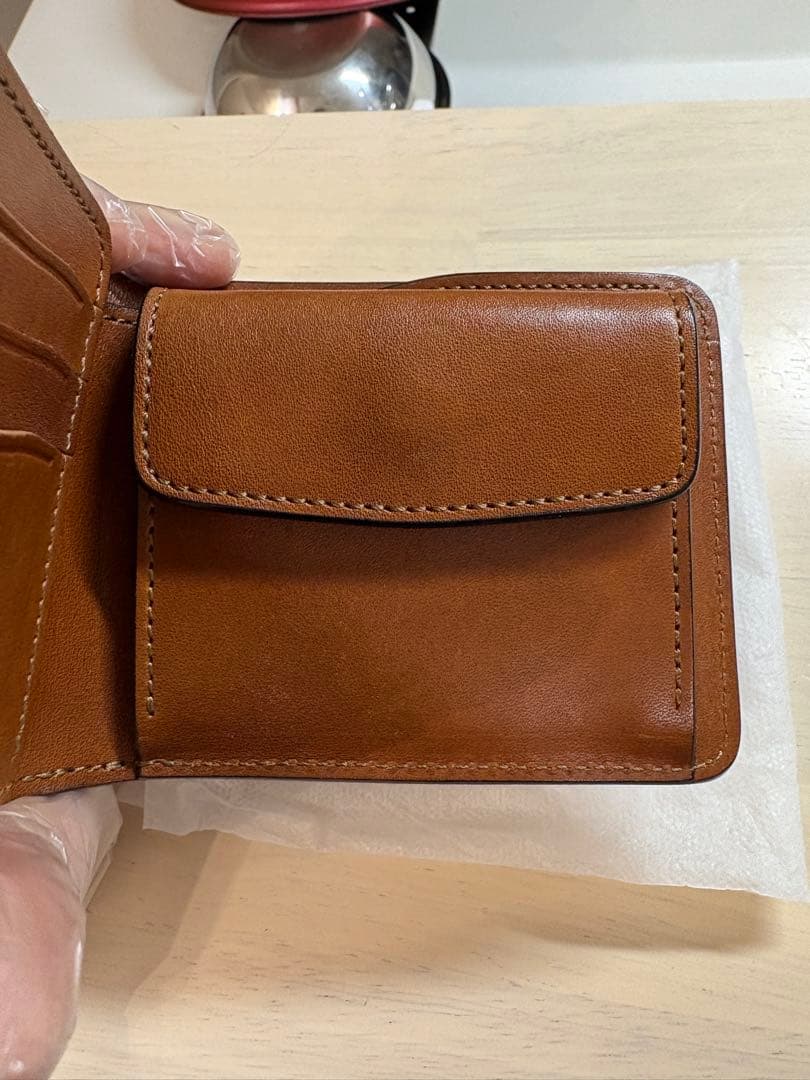 【極美品】WILDSWANS グラウンダー フルグレインブライドル 二つ折り財布