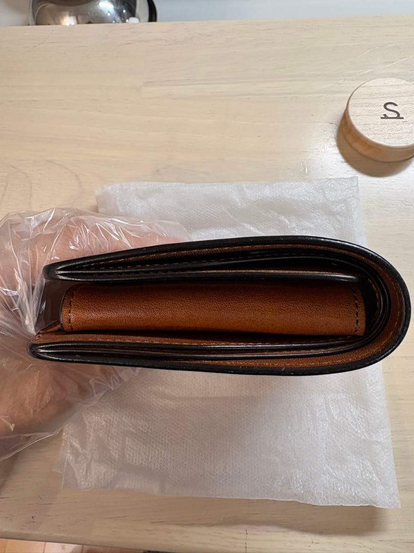 【極美品】WILDSWANS グラウンダー フルグレインブライドル 二つ折り財布