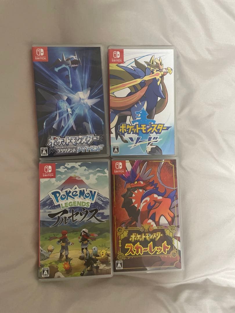 ポケモンゲーム4本セット Nintendo Switch