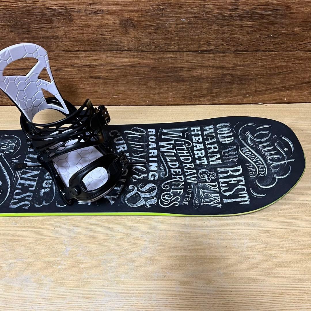 美品　BURTON バートン　レディース　スノーボード3点セット フライングV