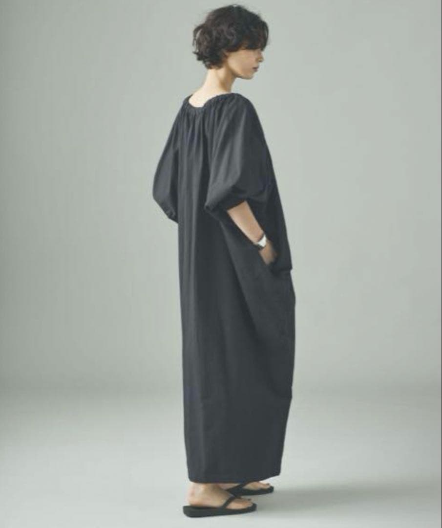 カレンソロジーバルーンスリーブ ロングワンピース