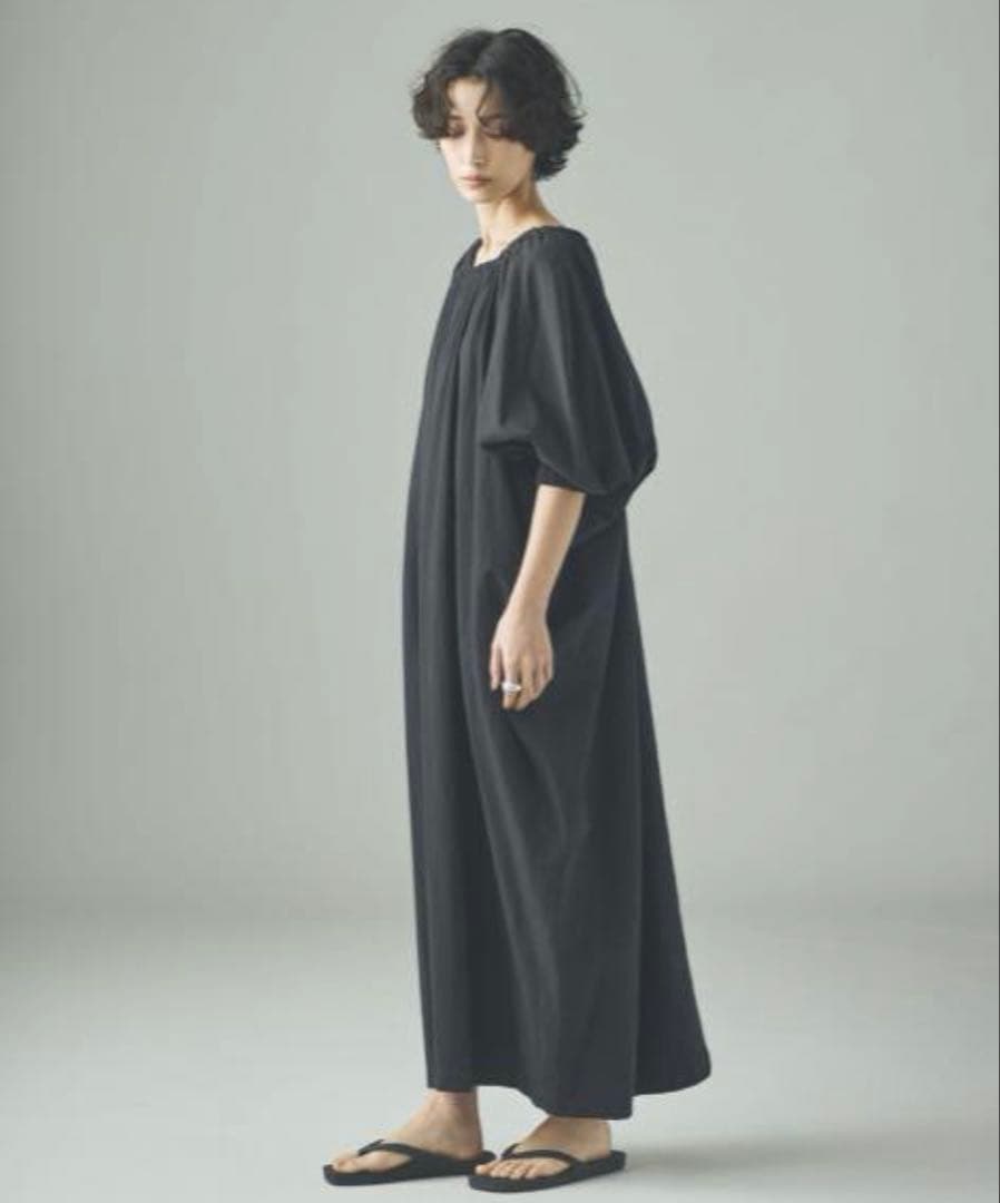 カレンソロジーバルーンスリーブ ロングワンピース