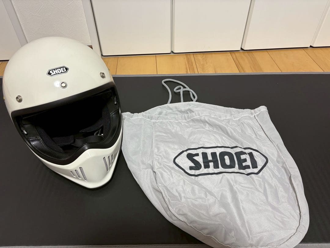 SHOEI EX-ZERO ホワイト フルフェイスヘルメット　Lサイズ