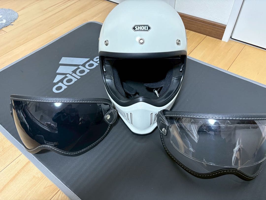 SHOEI EX-ZERO ホワイト フルフェイスヘルメット　Lサイズ