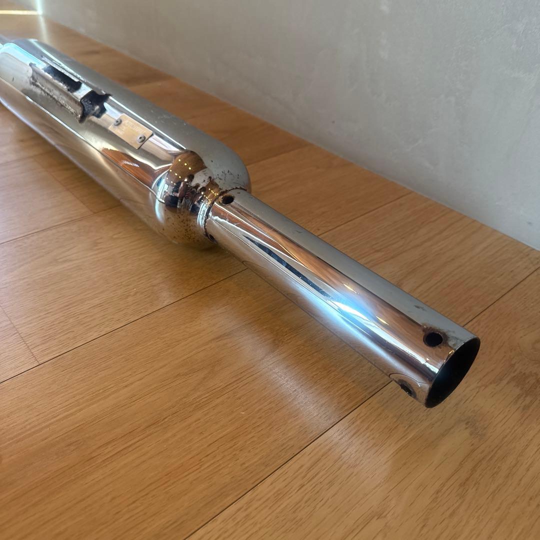 パーツ SR400 FI cabton muffler