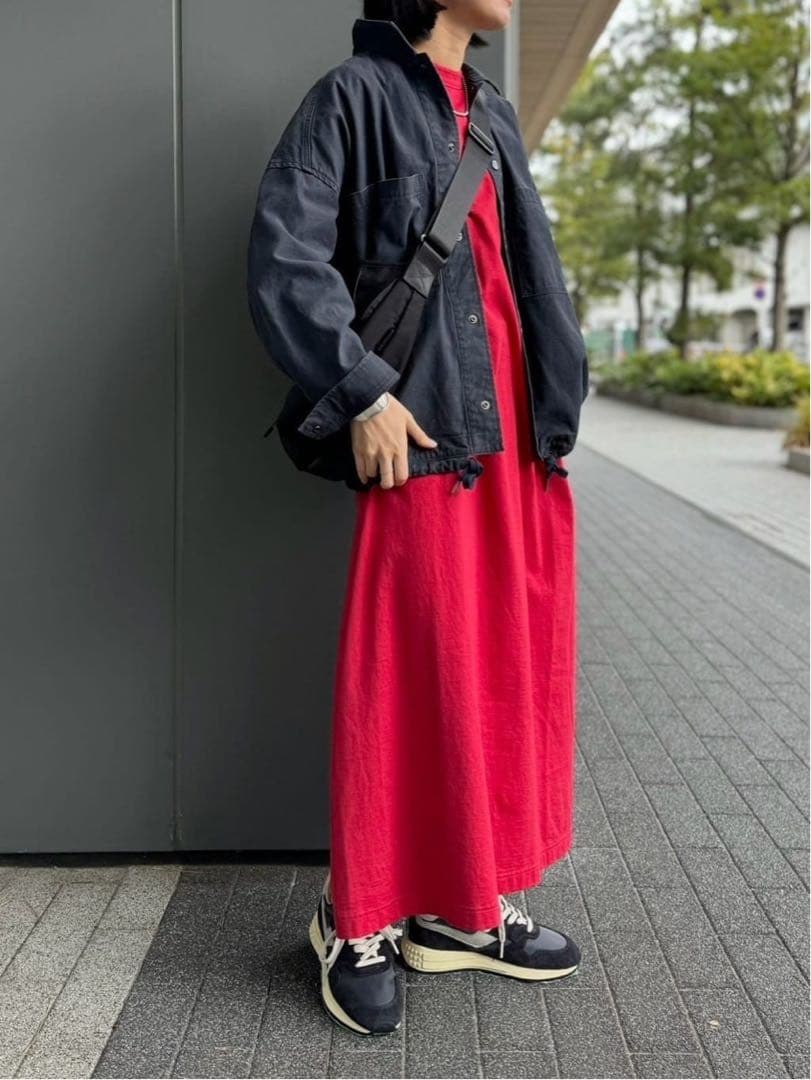 土日限定値下げ❗️ジャーナルスタンダードラックス バックサテン ミリタリーブルゾン