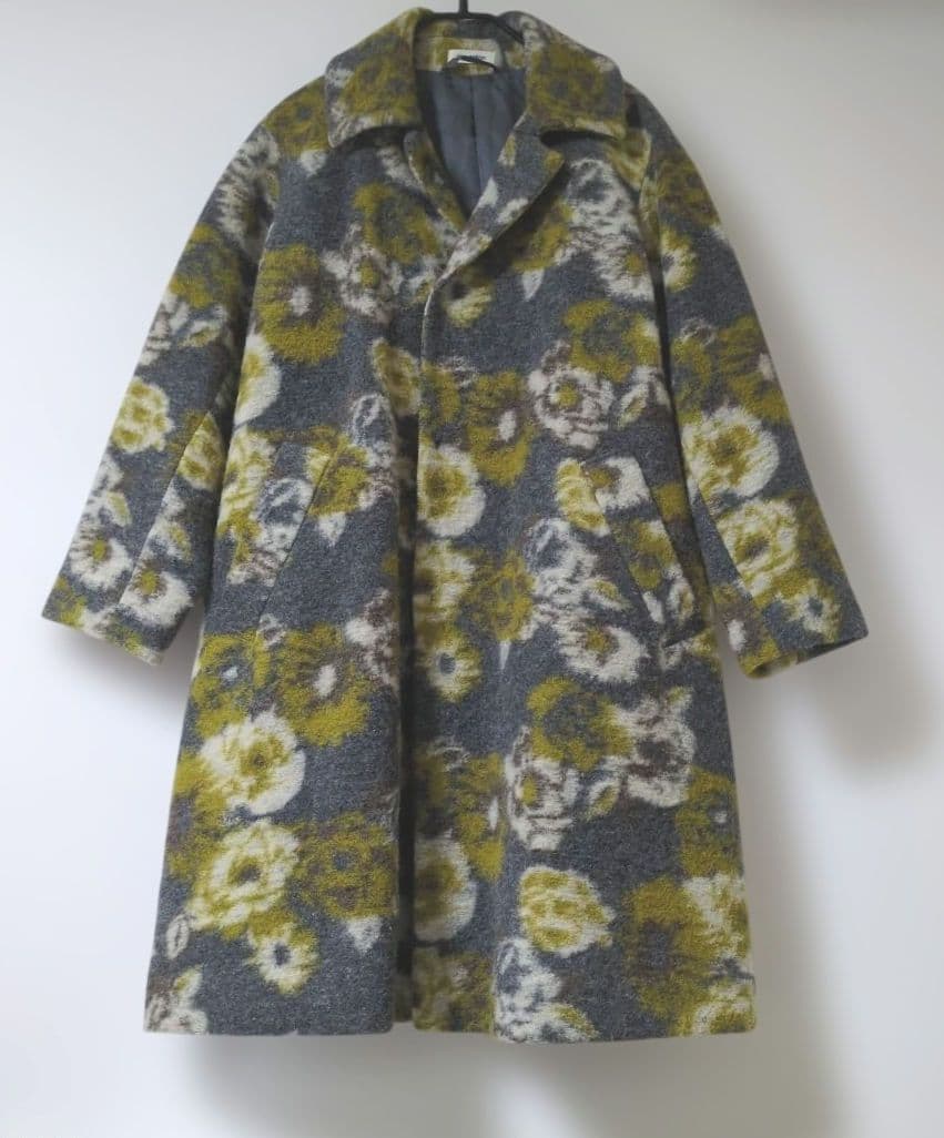 【美品】Plantation 花柄コート/大人可愛いく上品/カジュアルにも…素敵
