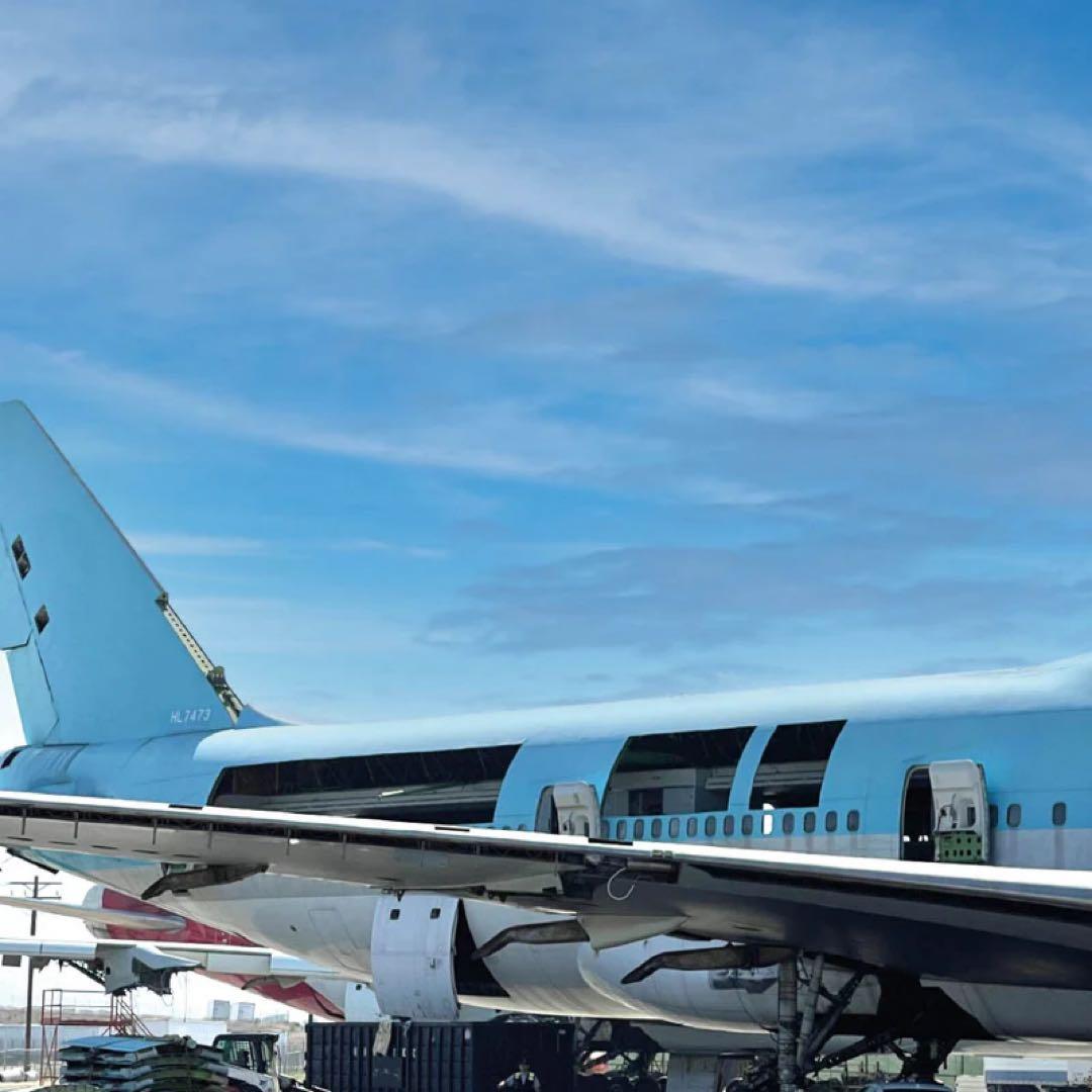 大韓航空 Aviationtag ボーイング747 空の女王