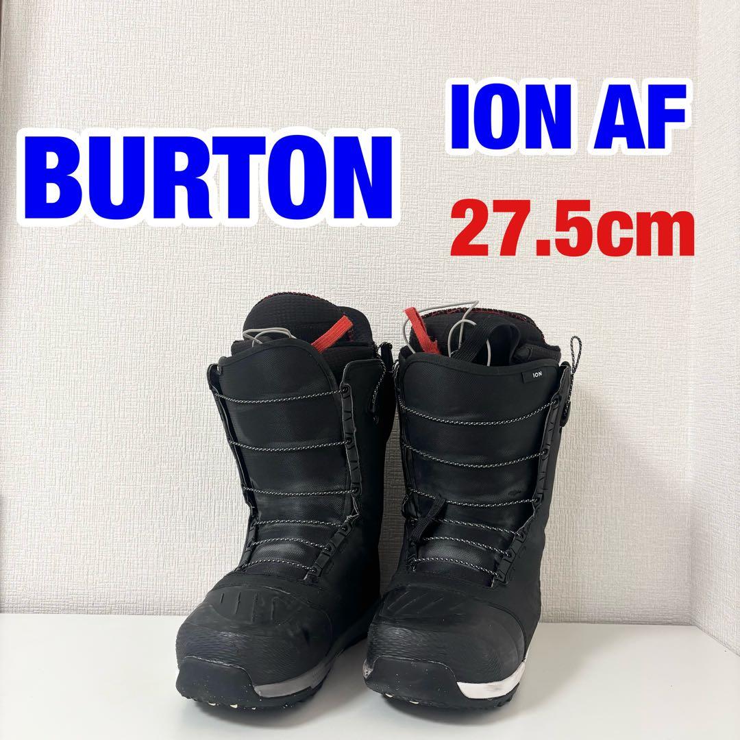 BURTON ION スノーボードブーツ ブラック/レッド 27.5cm