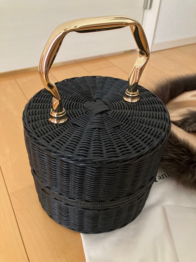 ぽーちゃん　マニマリスBALLONÉパンケーキバスケットダブルきのこファー