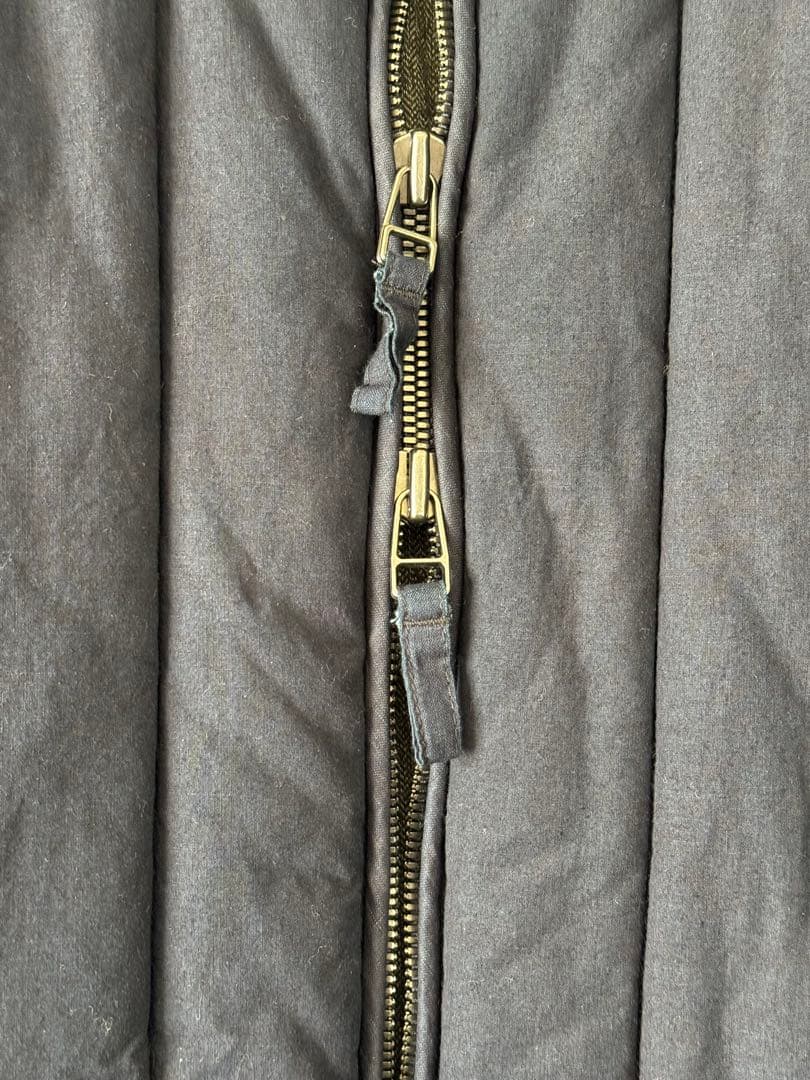 45R インディゴ キルティング コート