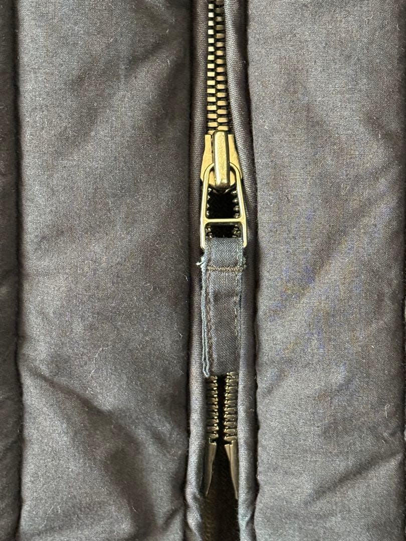 45R インディゴ キルティング コート