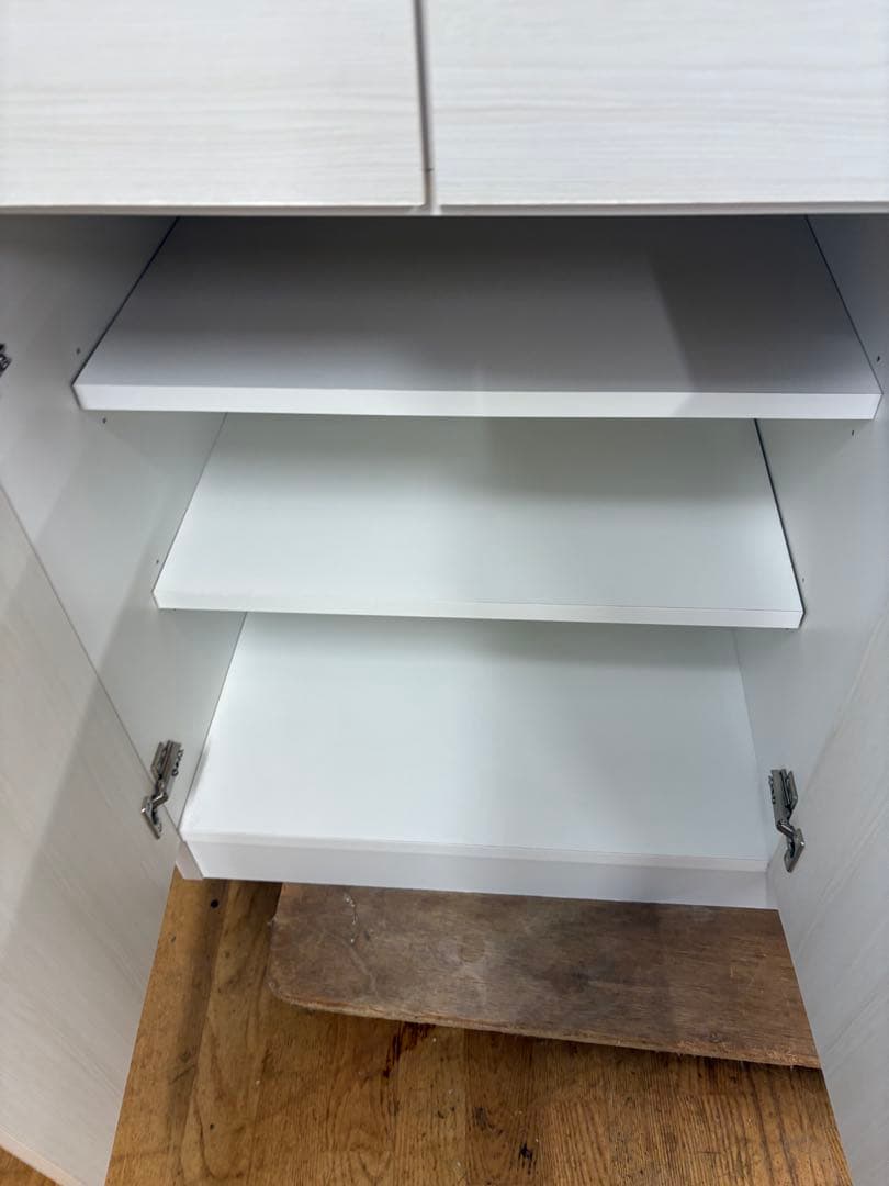 M032レンジボード　カップボード　食器棚　上下分割可能！ 幅1190mm