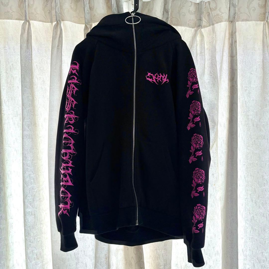 KRY KRYclothing ZIPインフードBIGパーカー UENO2023