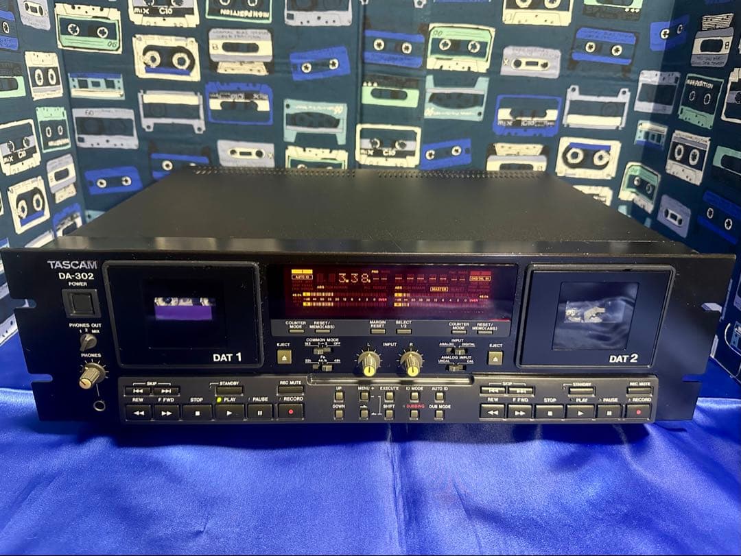 ダイレクトコピー機能 ダブルDAT TASCAM DA-302 Ex105
