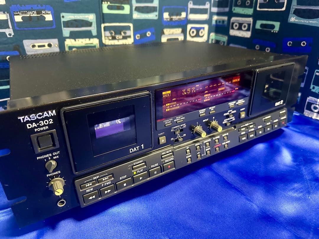 ダイレクトコピー機能 ダブルDAT TASCAM DA-302 Ex105