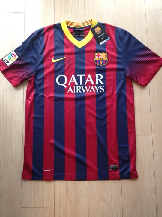 バルセロナ サイン入り ユニフォーム ネイマール