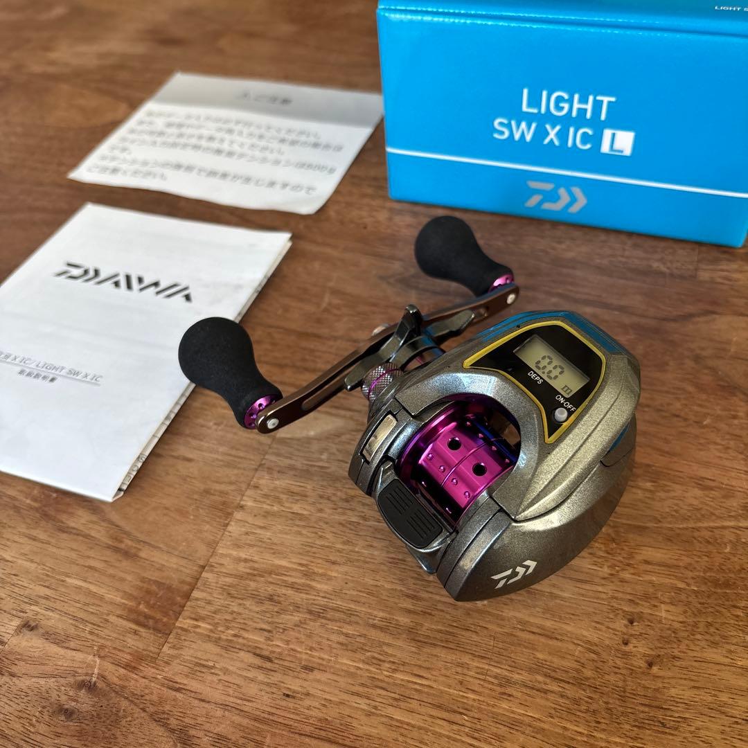 ダイワ　ライトSW X IC Ｌ　カウンター付き　リール　舟　船釣り　ジギング