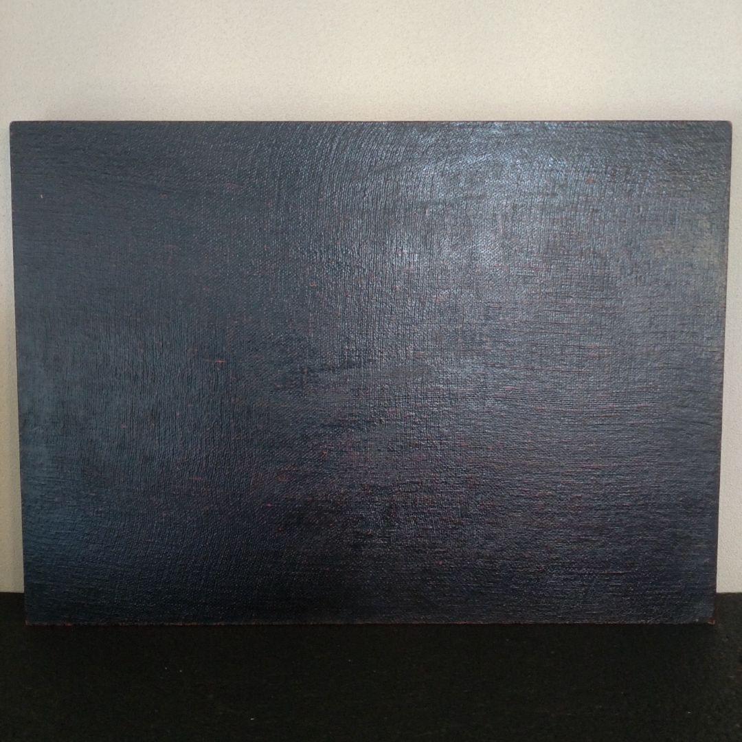 未使用!!両面使える布貼り木製漆塗り長角敷膳 4枚（根来塗り・曙塗り）