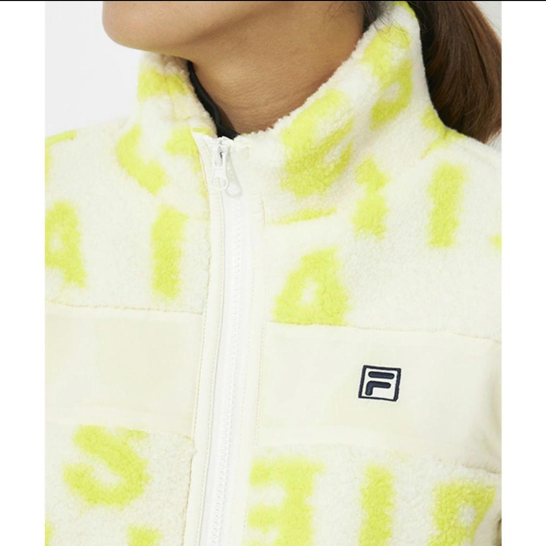 [202406-6]フィラ ゴルフ 長袖 フルジップ ボアジャケット