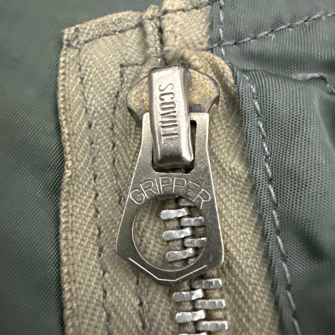 70s L-2B alphaミリタリー フライトジャケット 実物　mediam