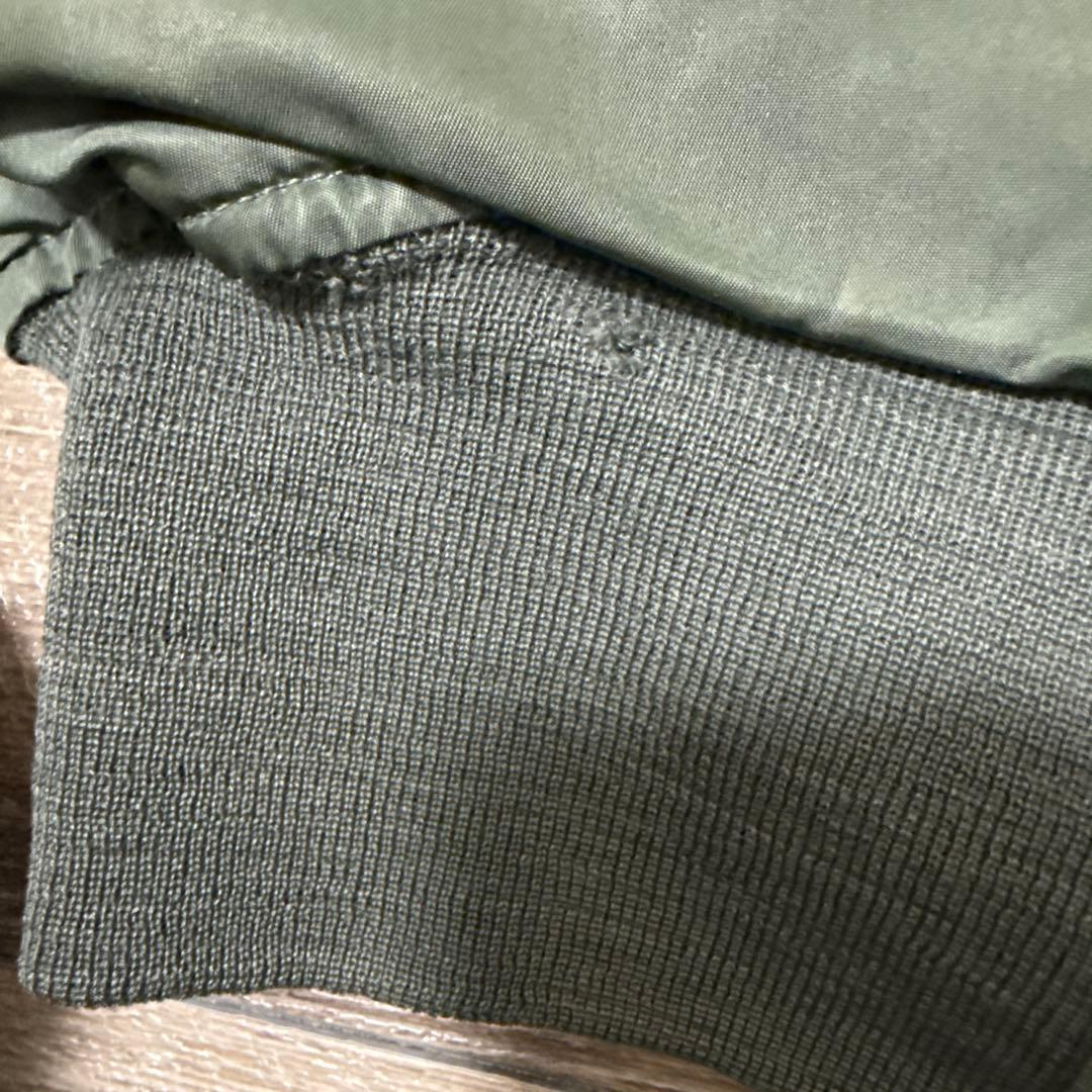 70s L-2B alphaミリタリー フライトジャケット 実物　mediam