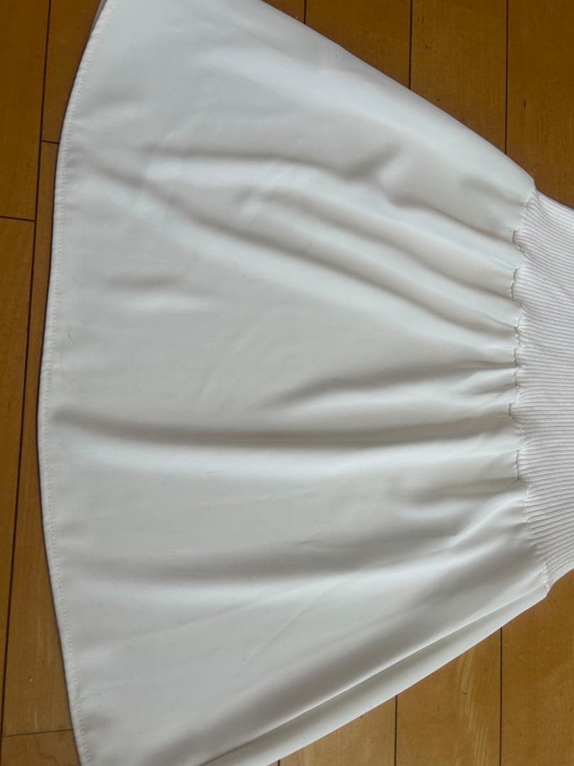 【美品】maison celon rib knit docking dress