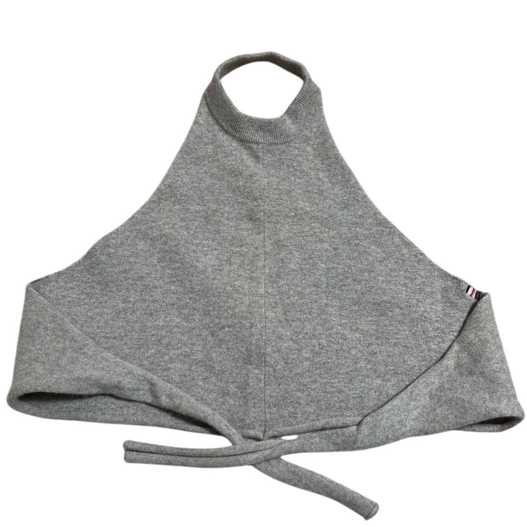 extreme cashmere ホルダーネックニット