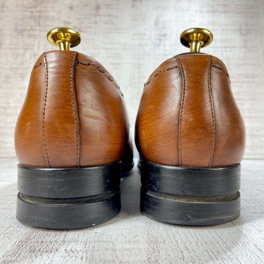 577【美品】KATHARINE HAMNETT 革靴 シングルモンク27cm