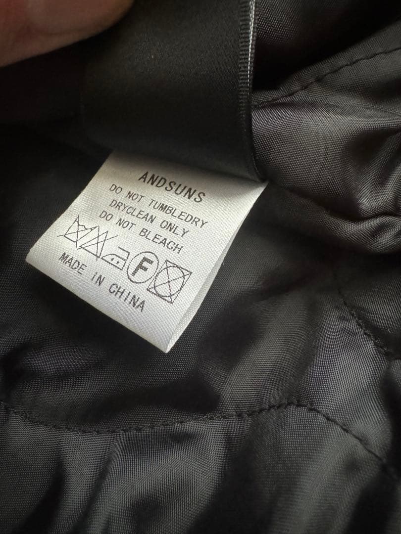 ANDSUNS スタジアムジャケット