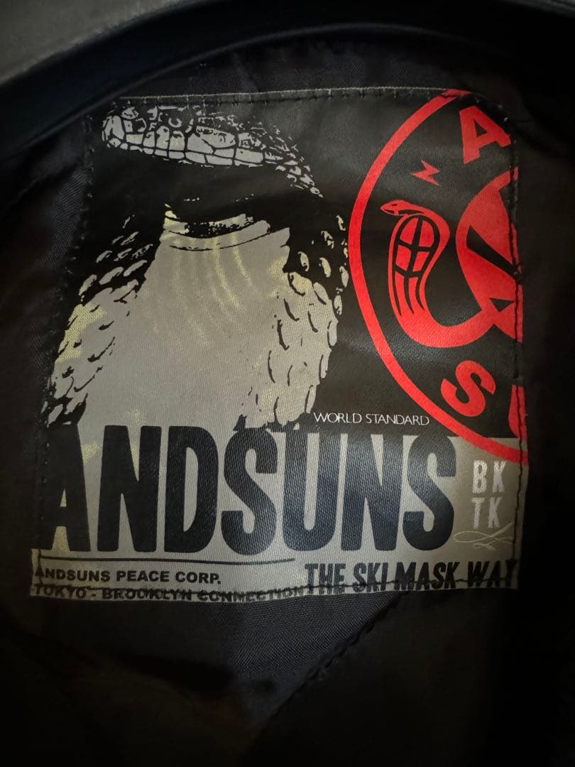 ANDSUNS スタジアムジャケット