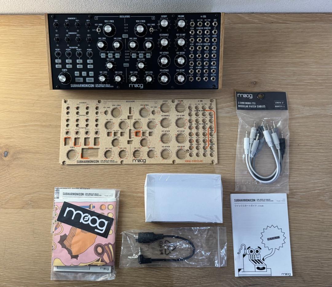 新品同　moog SUBHARMONICON モジュラーシンセサイザー