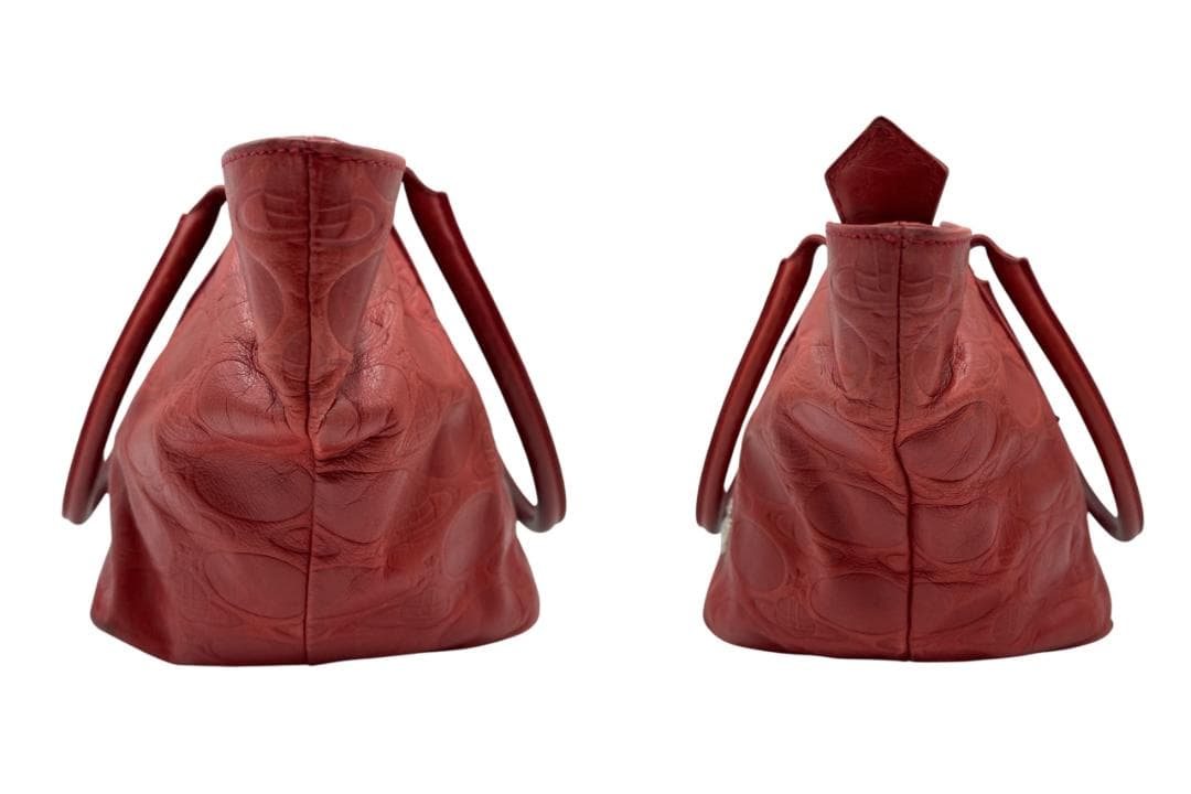 Vivienne Westwood レザー オーブ型押し トートバッグ