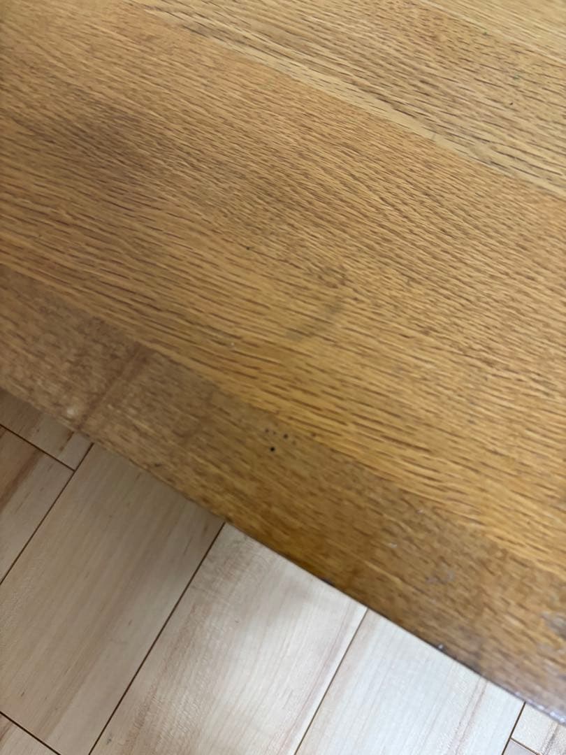 【11/30まで】無印　ローテーブル　オーク材　120×60cm