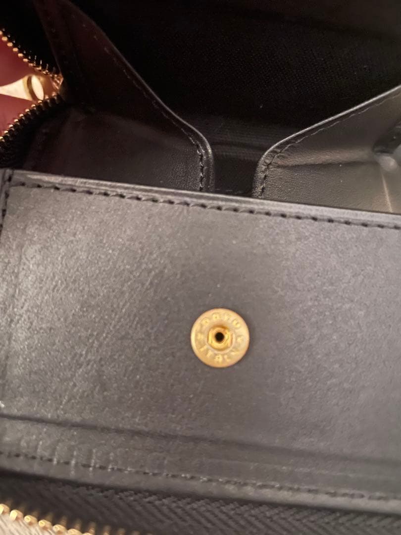 レンマ　L字ラウンドウォレット　ブラック