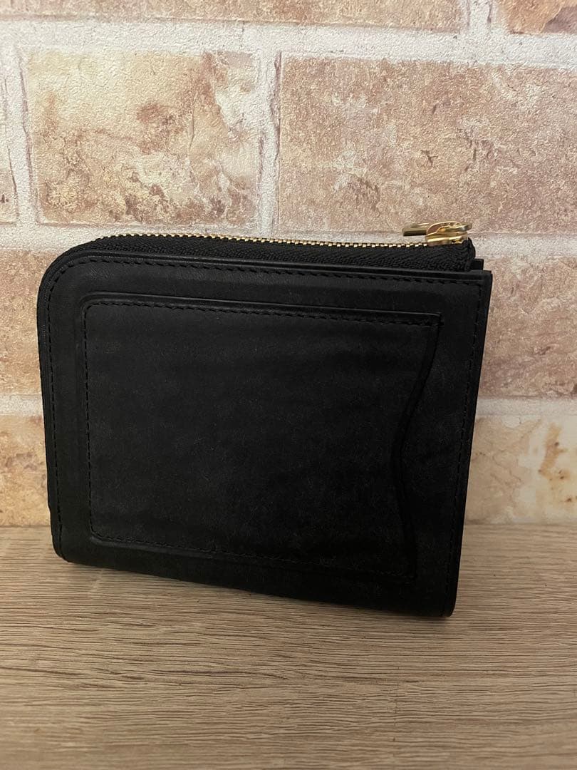 レンマ　L字ラウンドウォレット　ブラック