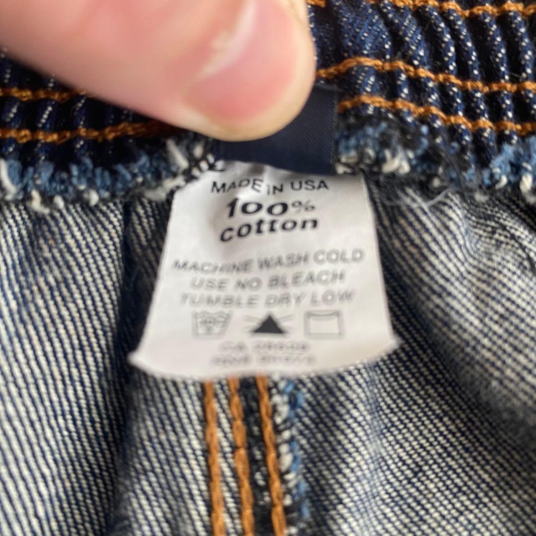 最終価格　デッドストック old stussy デニムショーツ 紺タグUSA製