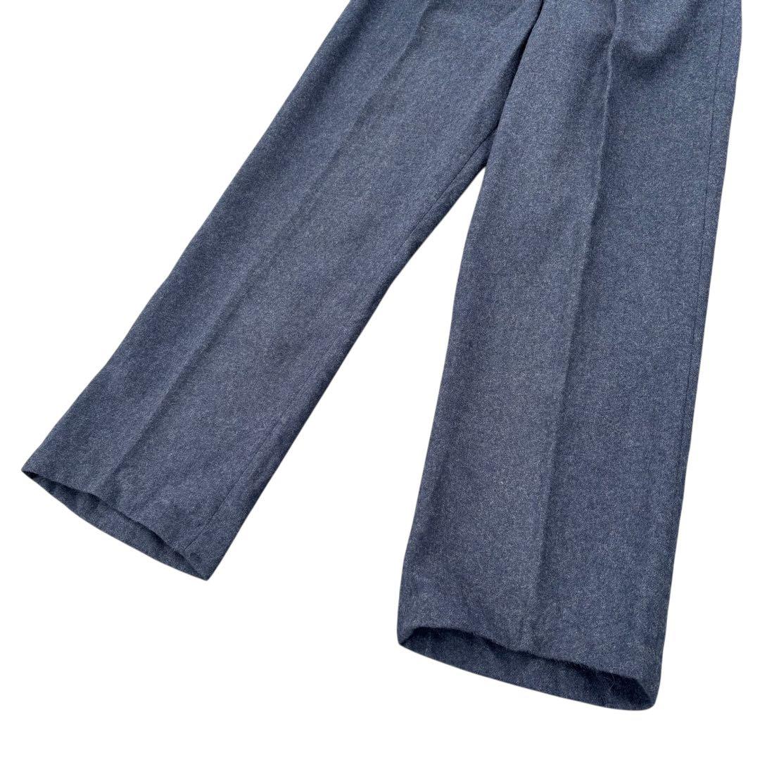 60年製 ヴィンテージ イギリス軍 ウールドレスパンツ ユーロミリタリー 60s