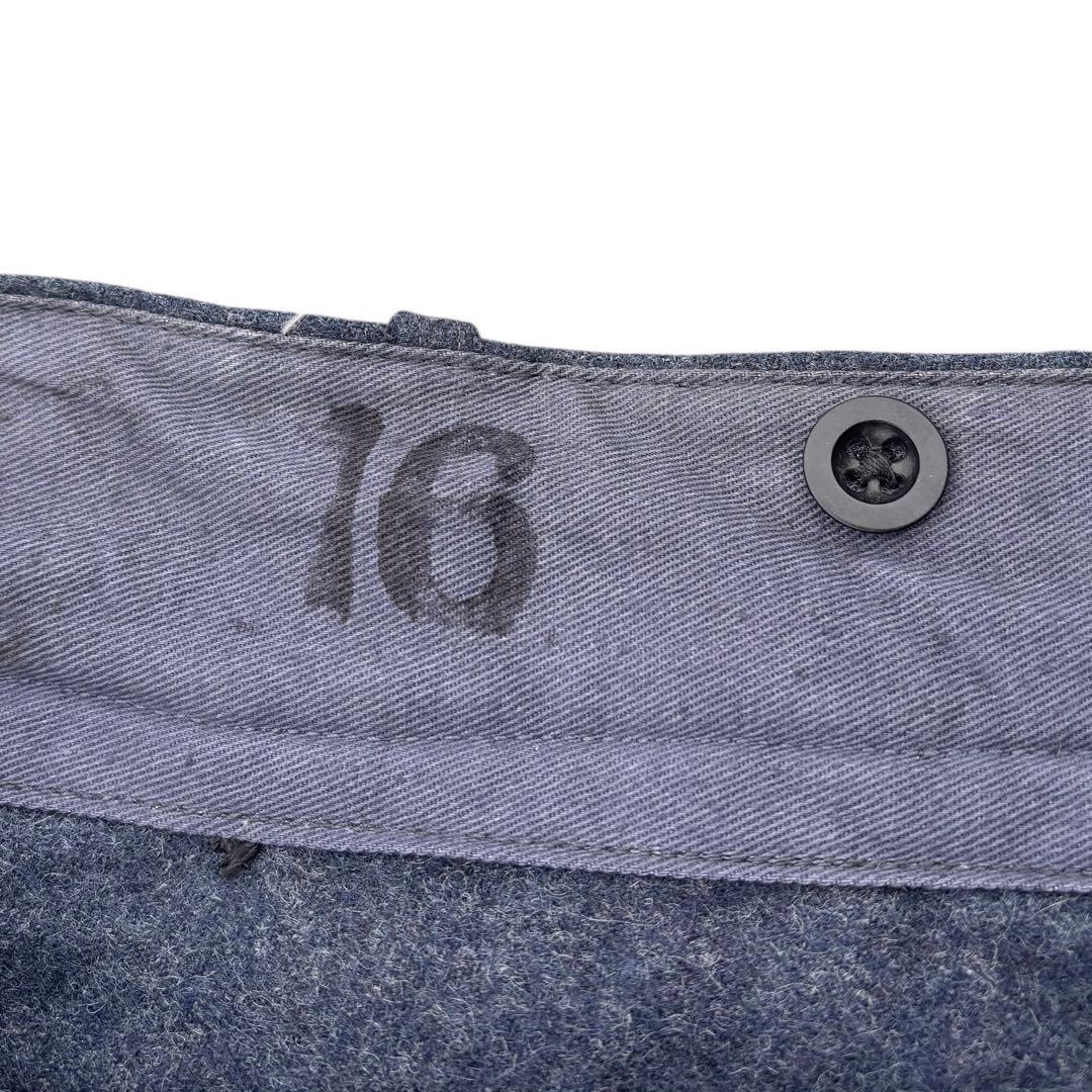 60年製 ヴィンテージ イギリス軍 ウールドレスパンツ ユーロミリタリー 60s