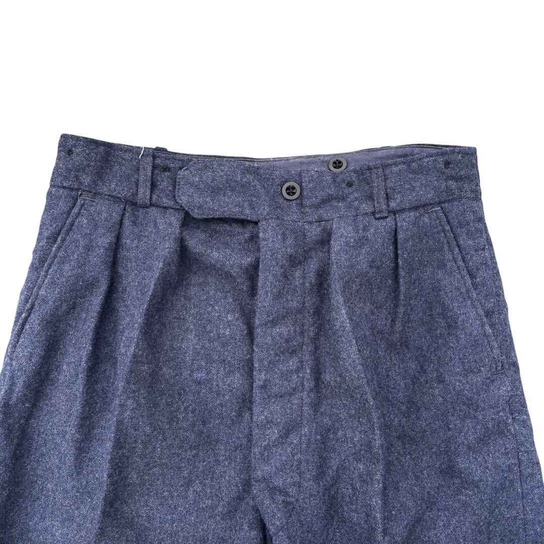 60年製 ヴィンテージ イギリス軍 ウールドレスパンツ ユーロミリタリー 60s