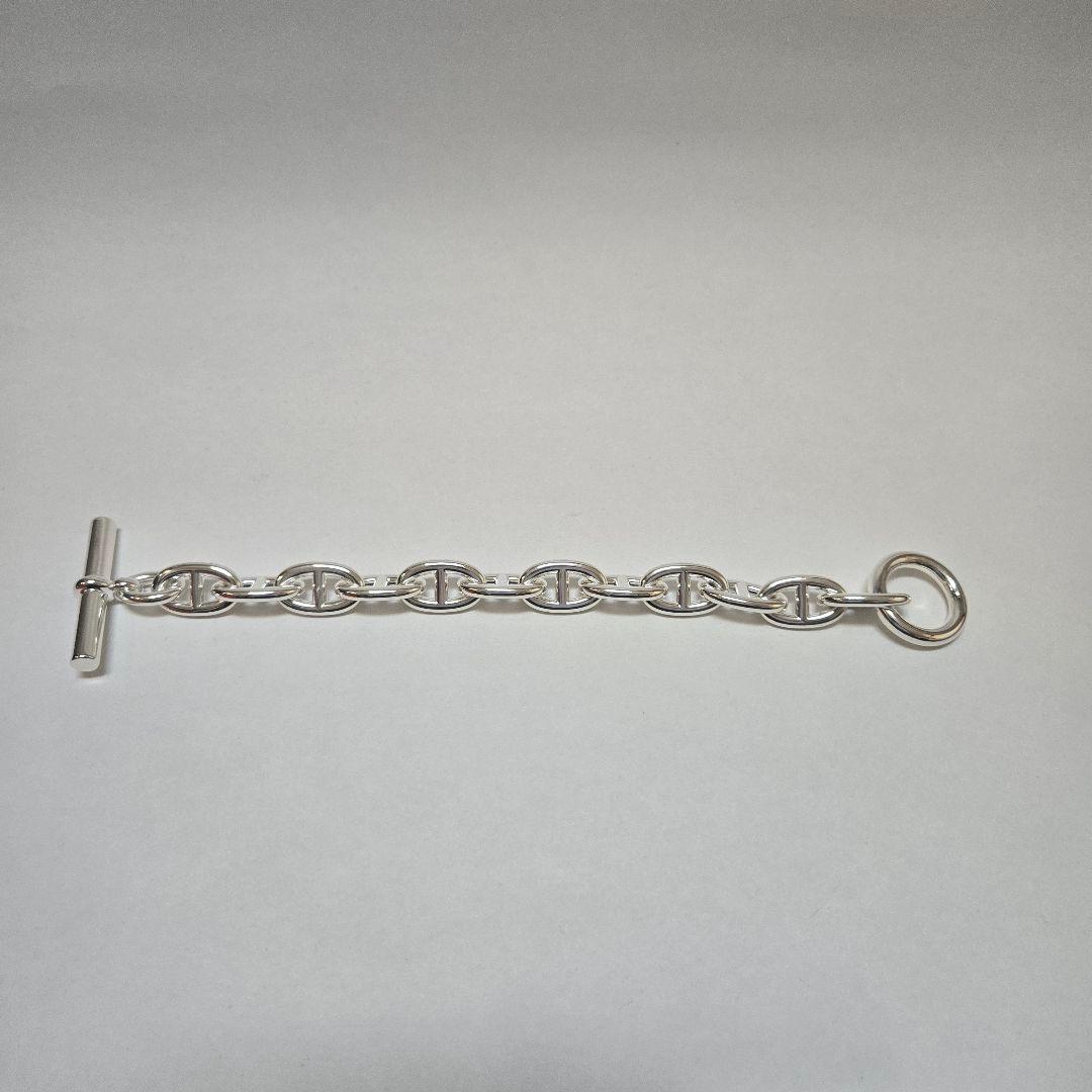 【新品未使用】HERMES TGM12コマ シェーヌダンクル ブレスレット