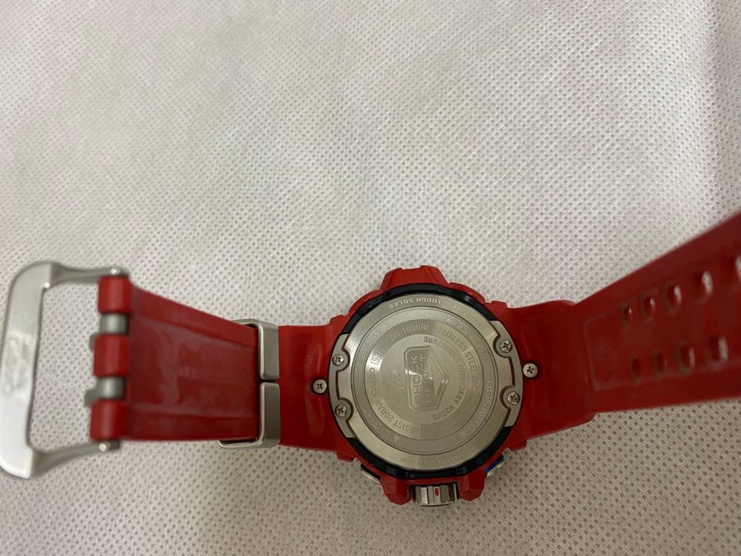 G-SHOCK レッド ラバーベルト 時計