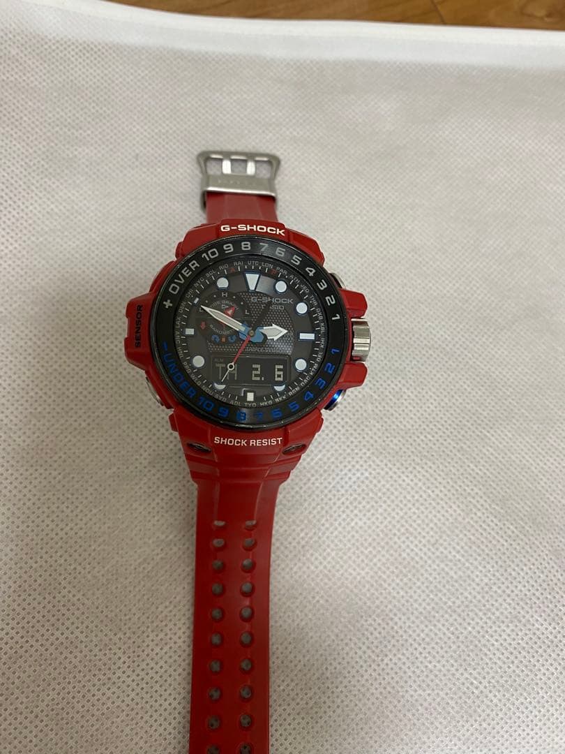 G-SHOCK レッド ラバーベルト 時計