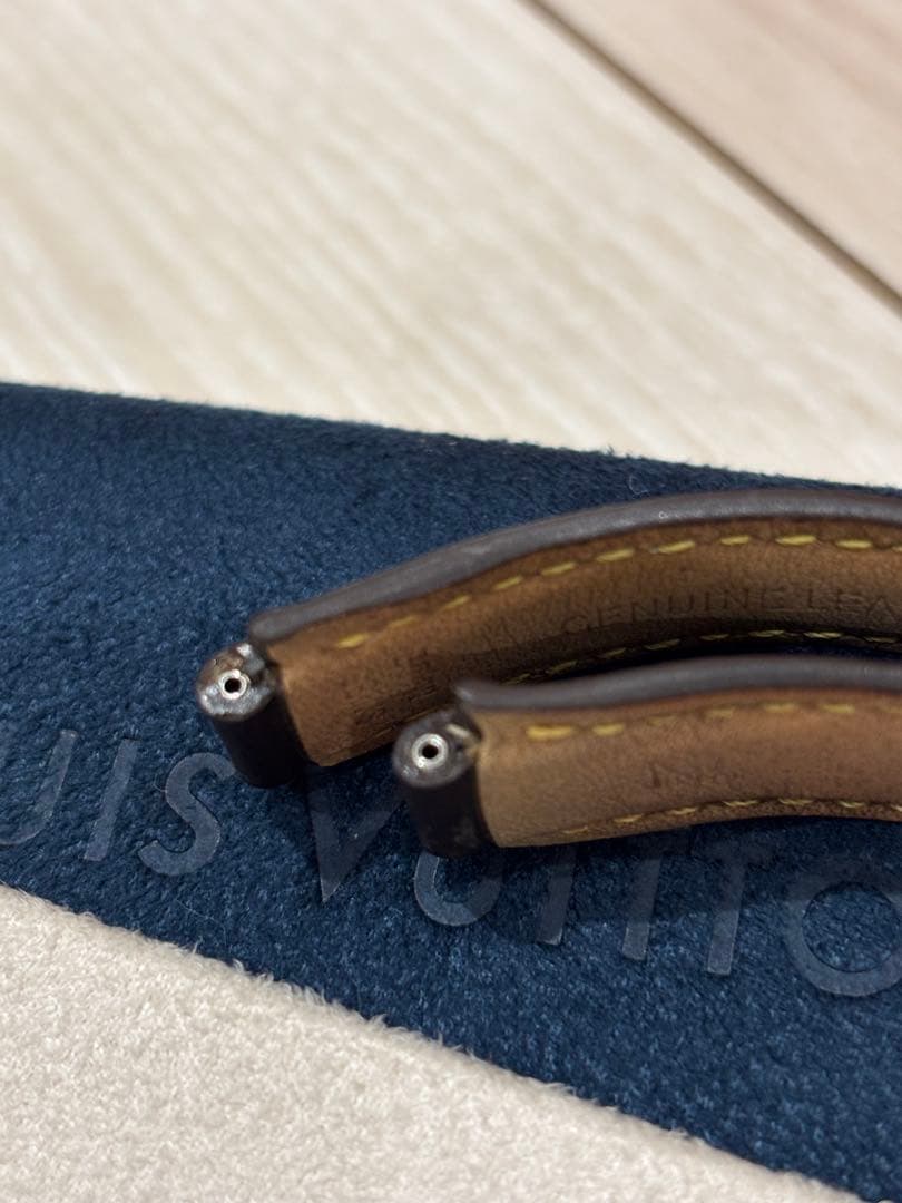 専用　LOUIS VUITTON 純正 レザーベルト タンブール ダークブラウン