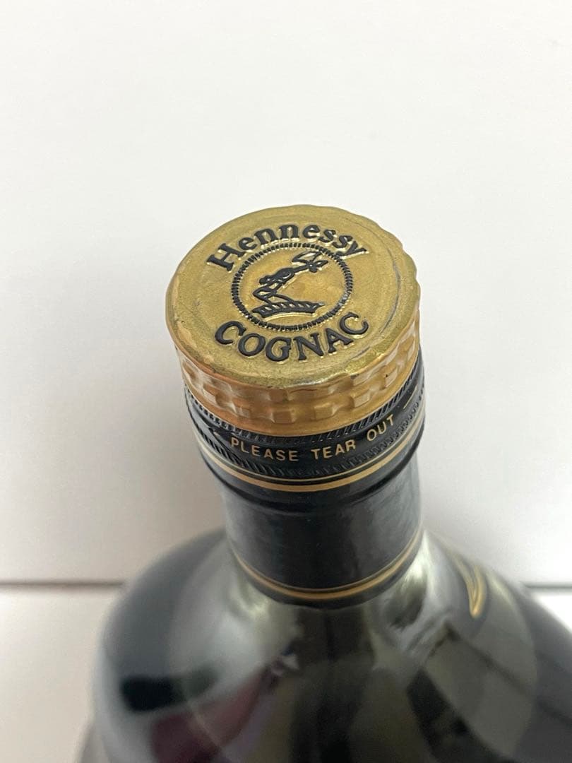 【未開栓】Hennessy グリーンボトル　コニャック１L 古酒