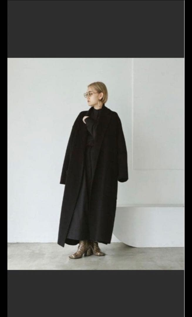 【todayful 】wool over Codeウールオーバーコート