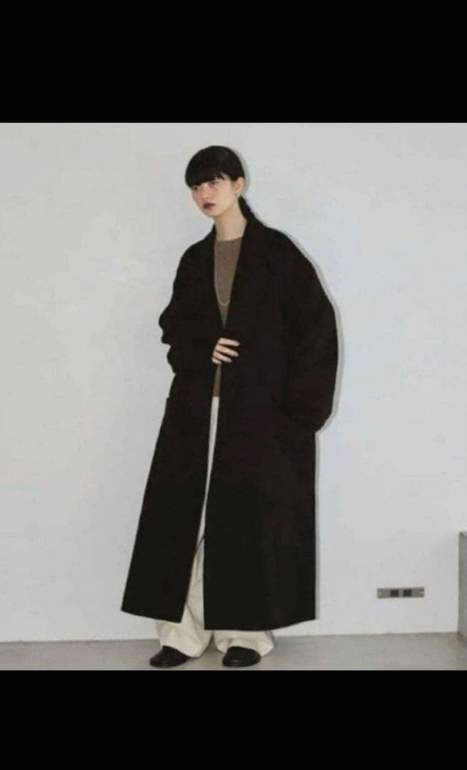 【todayful 】wool over Codeウールオーバーコート